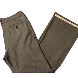 Worthington Black/Brown Tweed Career Dress Pants Trouser Work Office Herringbone